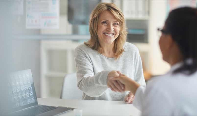 Women Shaking Hands
