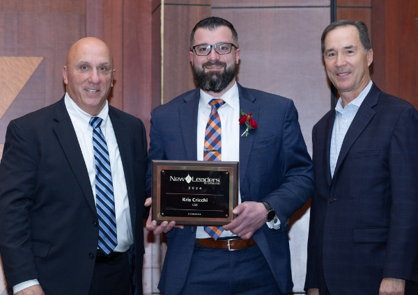 Kris Cricchi at CBA Leader Awards 2024