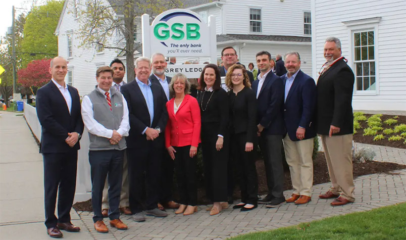 Grey Ledge Advisors outside of building